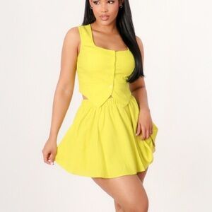Yellow 2pc set